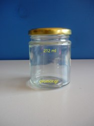 212 ml βάζο γυάλινο